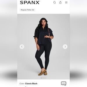 SPANX Women's New Casual Legging Black XS
